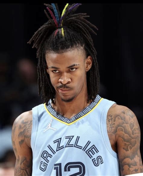 ja morant locks|Dunking with Style: Ja Morant’s Iconic Dreadlocks .